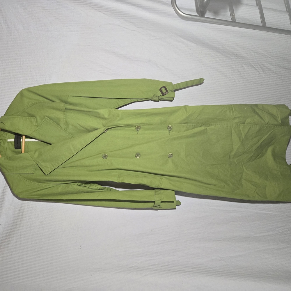 Stylein Green Trench Coat Lightweight
